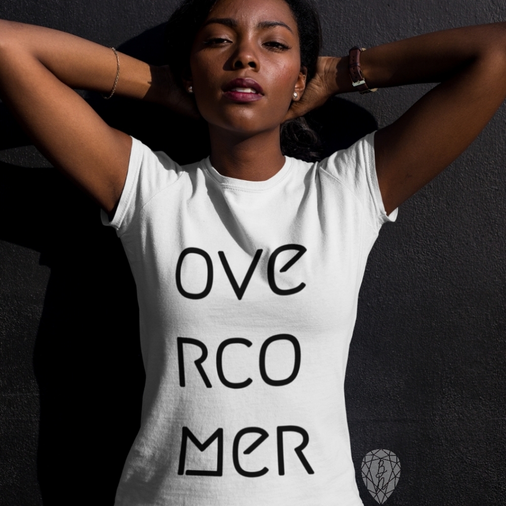 Overcomer Trendy Modern Women's Tee Shirt T-shirt